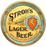 Stroh's Lager Beer